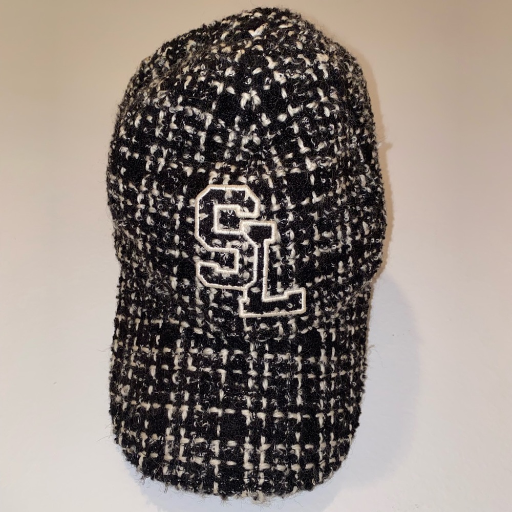 Saint Laurent Casquette Tweed Hat